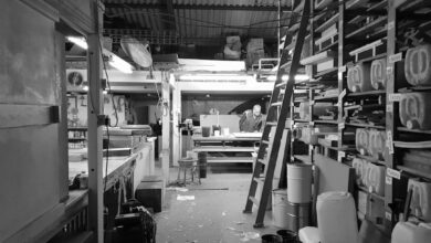 Photo Warehouse shelves