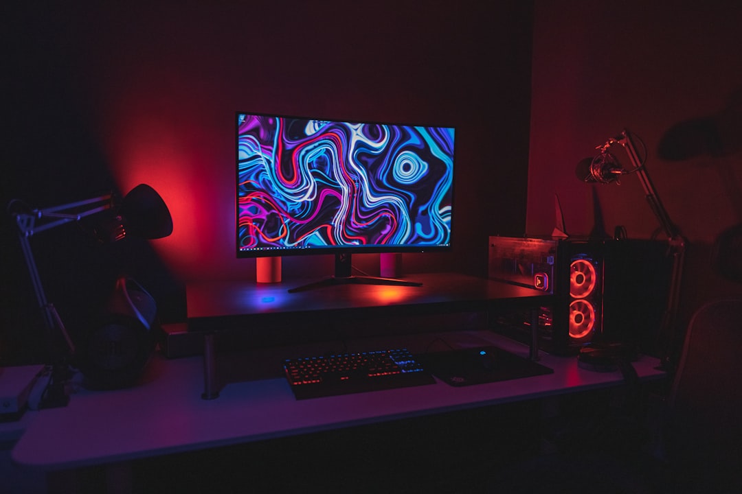 Photo gaming setup