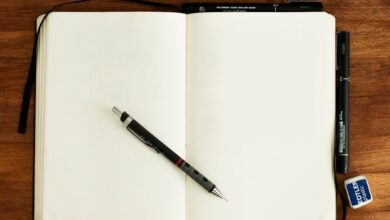 Photo Notebook, pen