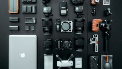 Photo camera, microphone