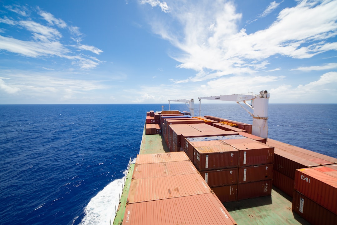 Photo Container ship