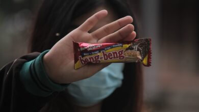 Photo Image: Person practicing self-care Nouns: Person, self-care