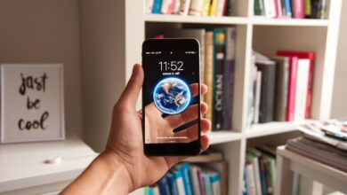 Photo Smartphone screen