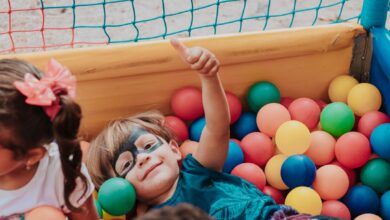 Photo Children playing
