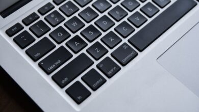 Photo Laptop keyboard