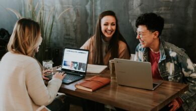 Photo Image: Laptop, Social Media
