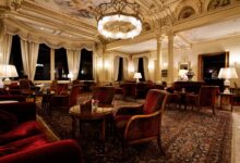 Photo hotel lobby