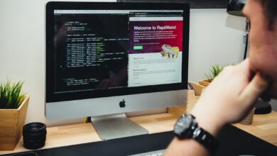 Photo Computer screen