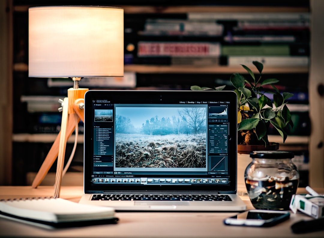 Photo Computer screen