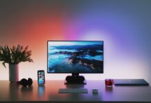 Photo Computer screen