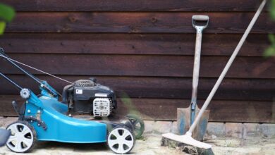 Photo Lawn mower