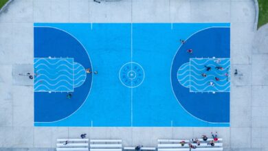 Photo Basketball court